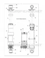 SUSPENSION, SHOCK ANTERIORE