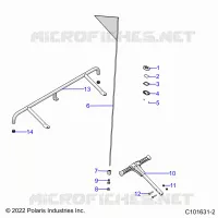 PARAURTI, REAR, FLAG, BEACON, AND PASS HANDLE