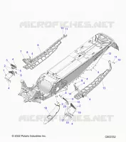 CHASSIS, PROTEZIONE FRIZIONE, FOOTRESTS, AND RUNNINGBOARDS