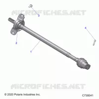 TRASMISSIONE, FRONT PROP SHAFT
