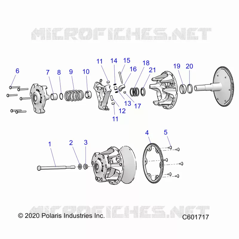 TRASMISSIONE, CLUTCH, PRIMARY