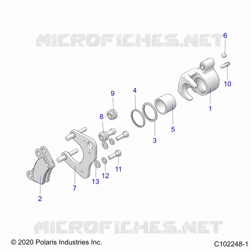 FRENO ANTERIORE CALIPER