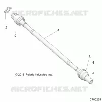 TRASMISSIONE, REAR PROP SHAFT