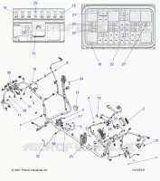 ELETTRICO, WIRE HARNESS, CHASSIS