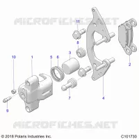 FRENO ANTERIORE CALIPER