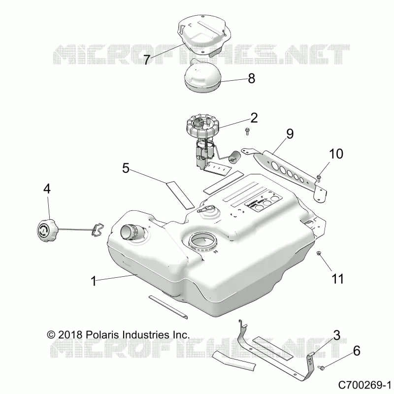 SISTEMA DI ALIMENTAZIONE CARBURANTE, FUEL TANK
