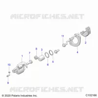 FRENO ANTERIORE CALIPER