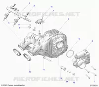 ENGINE, PRESA D'ARIA MANIFOLD