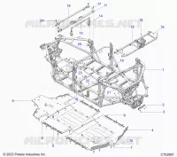 CHASSIS, MAIN FRAME AND SCIARED PLATES