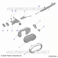 ELETTRICO, DASH INSTRUMENTS AND CONTROLS