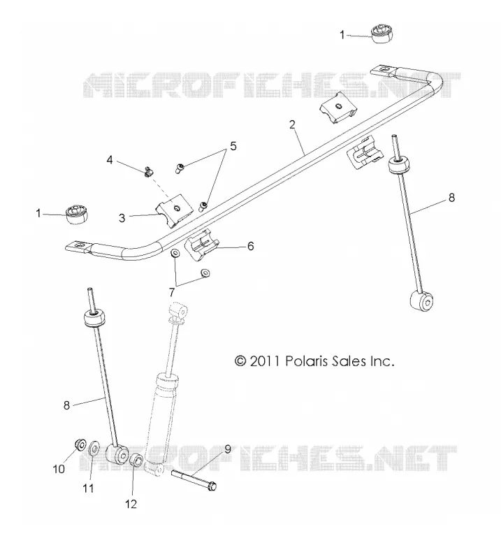 BARRA STABILIZZATRICE, FRONT