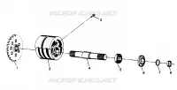TENSIONE ANTERIORE SCRAMBLER W967840 (4935823582B003)