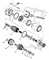 AVVIAMENTO MOTORE SLT 780 B964588 and Intl. SLT 780 I964588 (4935683568C007)