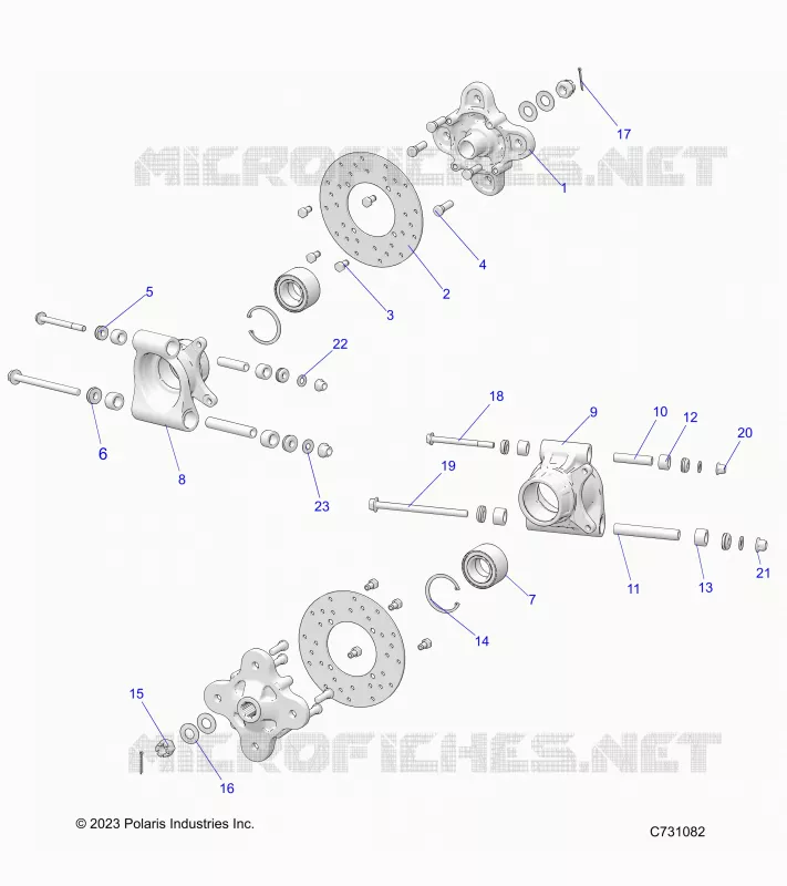 SUSPENSION, PORTAPACCHI POSTERIORE