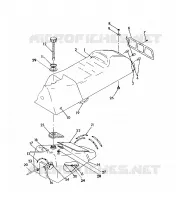 SEDE/SERBATOIO DI GAS ASSEMBLY 500 SP/500 SKS (4921262126003A)
