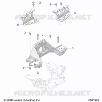 TELAIO, BULKHEAD AND FRONT CAB SUPPORT