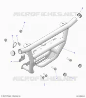 CHASSIS, FRONT PARAURTI 