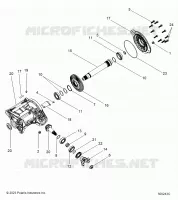 TRASMISSIONE, RIGHT ANGLE GEARCASE ASM.