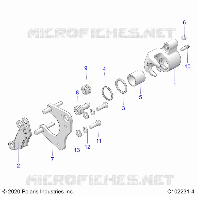 FRENO ANTERIORE CALIPER