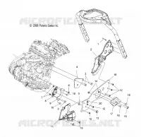 MOTORE, MOUNTING, LH