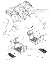 CARROZZERIA POSTERIORE CAB AND FOOTWELL