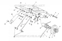 POSTERIORE COPPIA ARM XLT 0950756, XLT SKS 0950556,  XLT SKS EURO E95055 (4928842884C002)