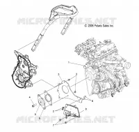 MOTORE, MOUNTING, RH and FRONT