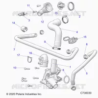 MOTORE, WATERPUMP AND BYPASS