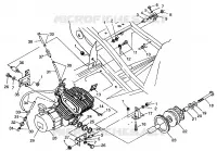 MONTAGGIO DEL MOTORE Trail Blazer W98BA25C (4945464546A009)