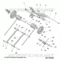SUSPENSION, POSTERIORE COPPIA ARM