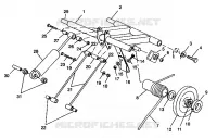 POSTERIORE COPPIA ARM 600 XCR 0941667 (4927092709022A)