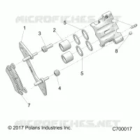 FRENO ANTERIORE CALIPER