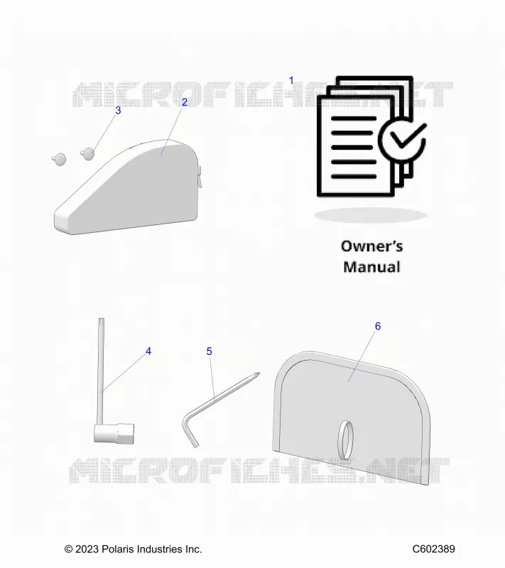 REFERENCE, MANUALE DEL PROPRIETARIO AND TOOL KIT