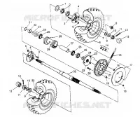 TRAZIONE POSTERIORE MONTAGGIO 2x4 400L W957540 (4930093009C001)