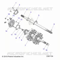 TRASMISSIONE, JACKSHAFT AND DRIVESHAFT