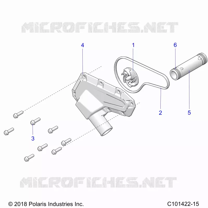 MOTORE, WATERPUMP IMPELLER AND COVER