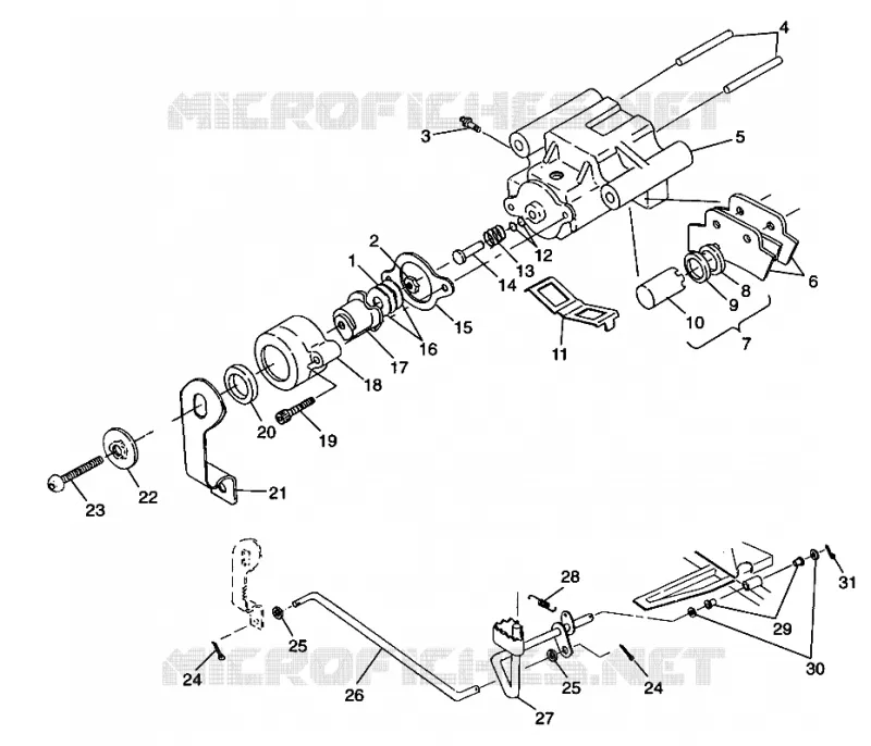 FRENO POSTERIORE Trail Blazer W98BA25C (4945464546B013)