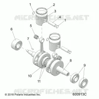 ENGINE, PISTONE &amp; ALBERO MOTORE