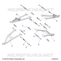 SOSPENSIONI ANTERIORI CONTROL ARMS