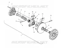 TRASMISSIONE FRIZIONE ASSEMBLY 440 0952760, 440 SKS 0952560,  and EUROPEAN 440 SKS E (4929032903C001)