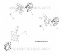 FRENOS, FRENO CALIPER MOUNTING