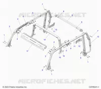 TELAIO, ROLLOVER PROTECTION 5P