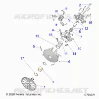 TRASMISSIONE, PRIMARY CLUTCH