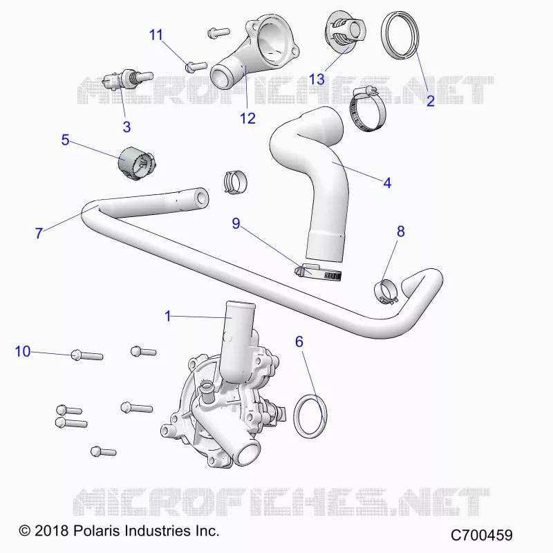 MOTORE, WATERPUMP AND BYPASS