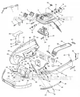 NOSEPAN   CONSOLE LITE TOURING 0983133 AND EUROPEAN LITE TOURNG E983133 (4941934193A007)