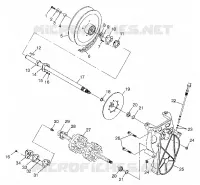 TRASMISSIONE 700 XC 0981766 and EUROPEAN 700 XC E981766 (4944154415B010)