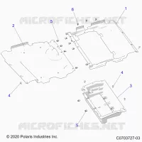 PAVIMENTO PANELS, REAR