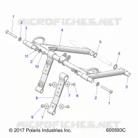 SUSPENSION, ANTERIORE COPPIA ARM