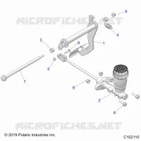 BRAKES, PEDAL AND CILINDRO PRINCIPALE MOUNTING