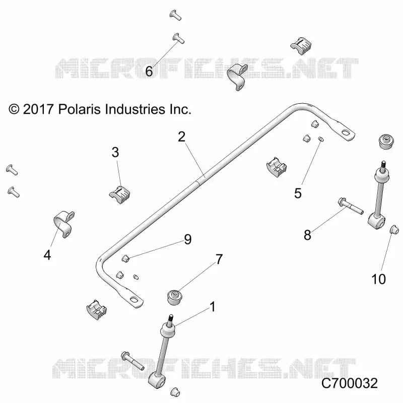 SUSPENSION, FRONT BARRA DI STABILIZZAZIONE- R21RRZ99A9/AC/AP/AW/B9/BC/BP/BW (C700032)